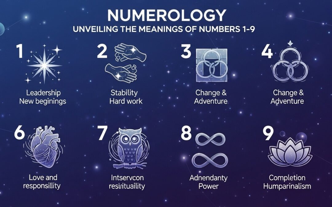 Numerology Number Meanings 1–9: Your Complete Guide to Life Path Numbers
